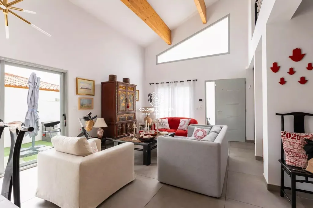 Séjour - Maison 4 pièces à Pollestres