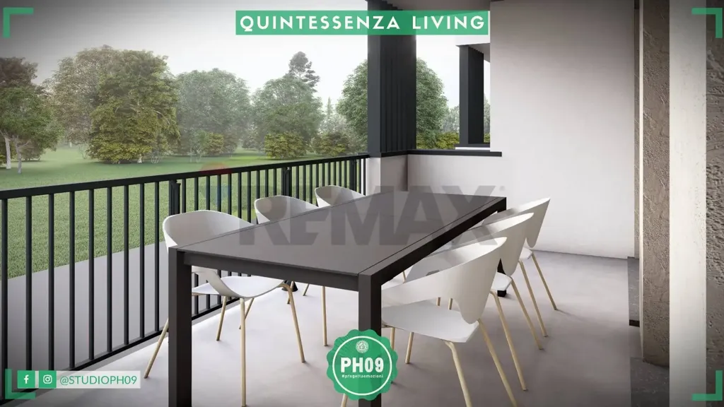 Terrasse - New Trilocale with Terrace in Castel Goffredo