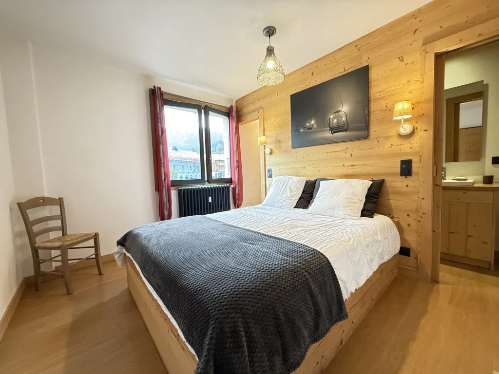 Chambres - Appartement Rénové avec Balcon à Praz-sur-Arly