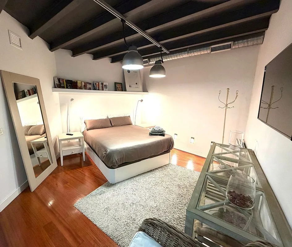 Chambres - Loft Duplex with Balcony in Malasaña