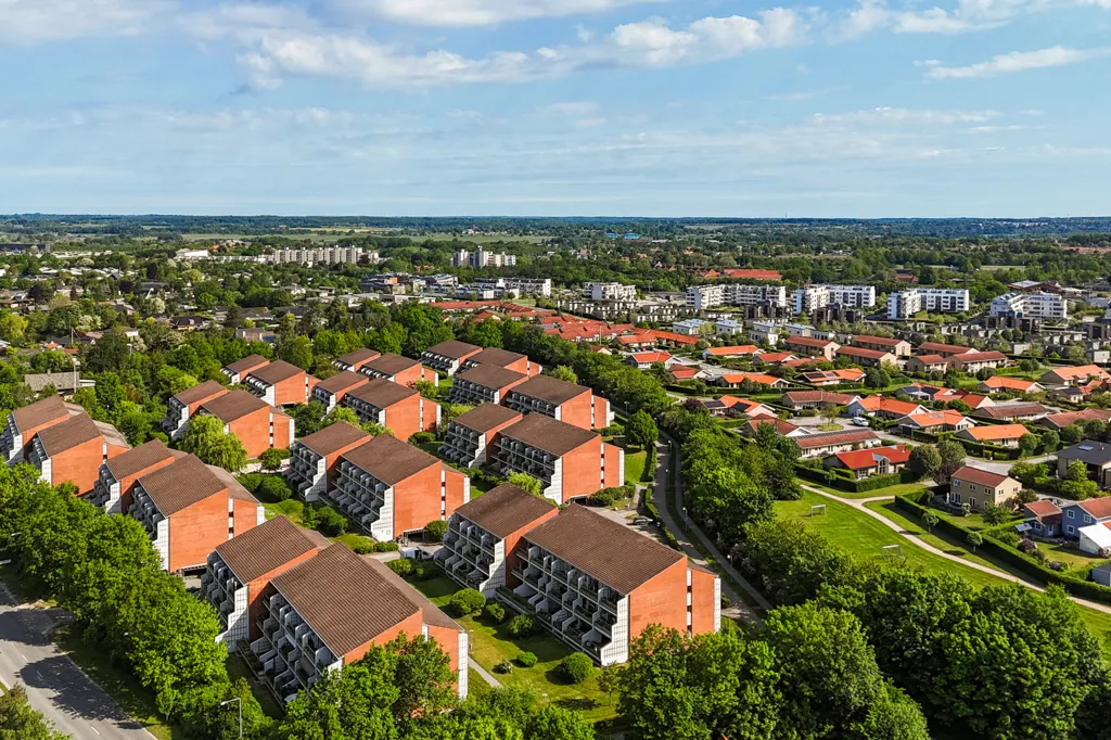 Vue aérienne - Apartment with Terrace in Smørumnedre