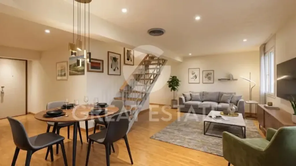 Living Room - Historic Apartment with Tower View in Siena