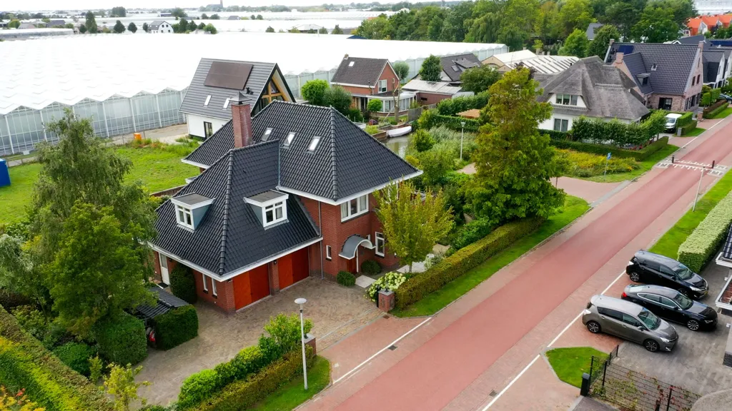 Vista aerea - Villa with Private Marina in Kwintsheul