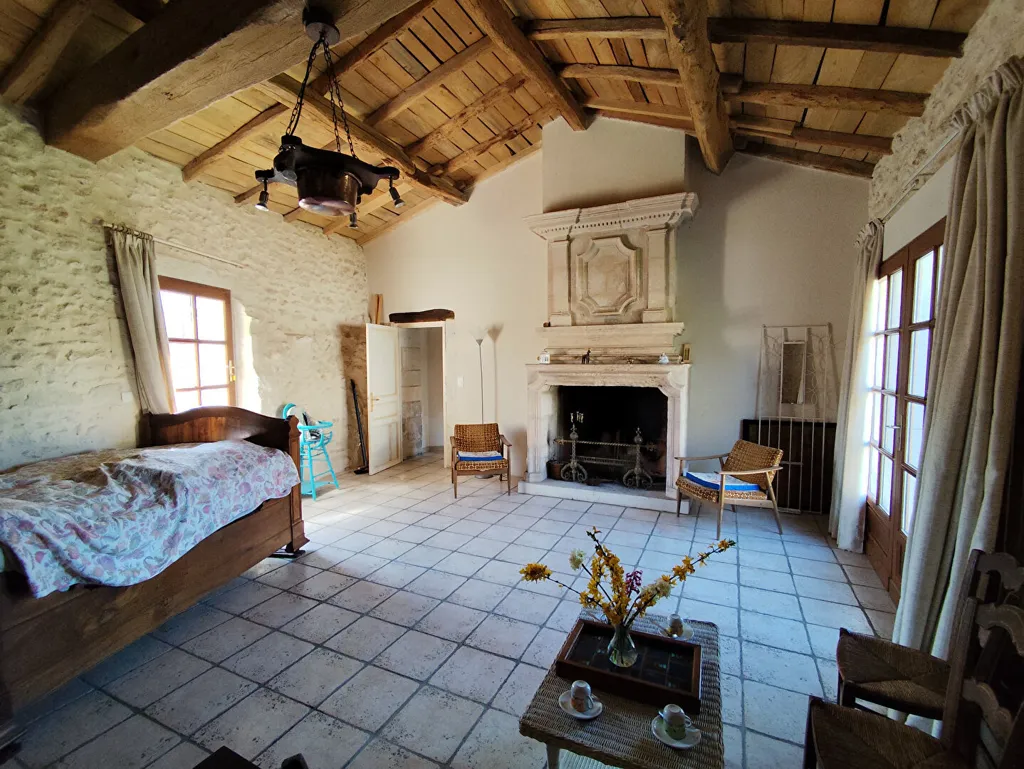 Chambres - Maison Charentaise avec Jardin dans un Cadre Calme