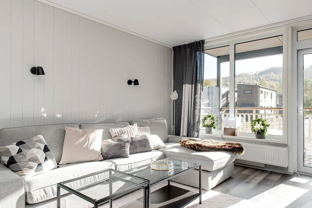Elutuba - Apartment with South-Facing Balcony in Kungsberget