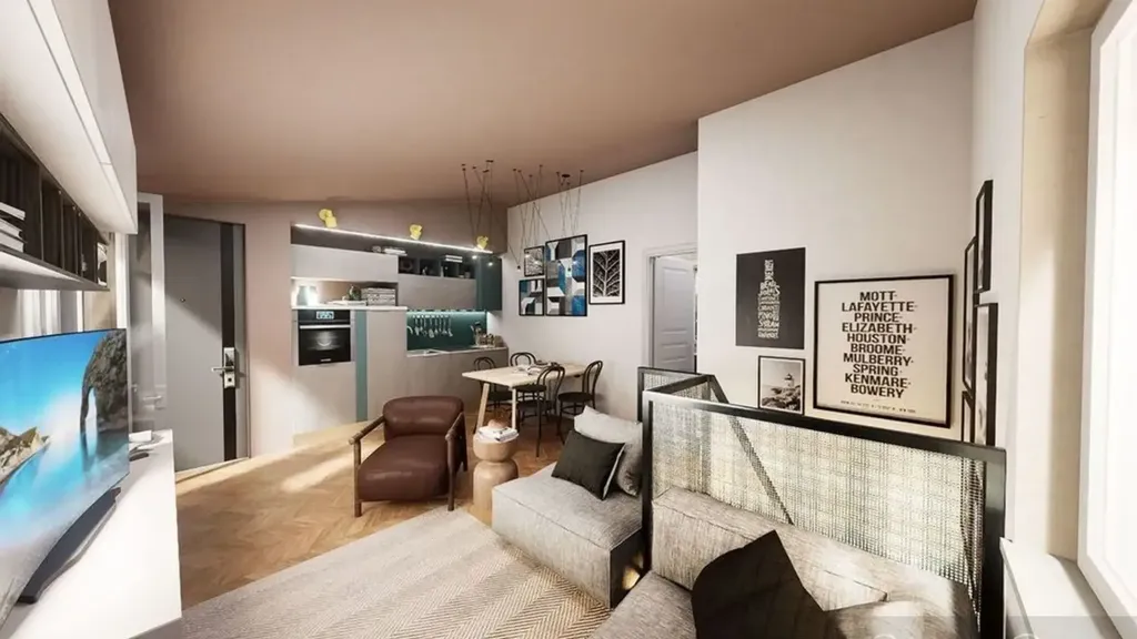 Séjour - Characterful Apartment with Garden in Florence