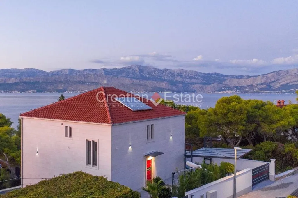 Välivaade - Sea View House with Pool in Postira, Brač