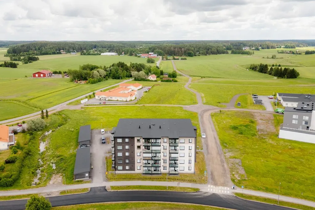 Õhuvaade - Modern Flat with Balcony in Liedon Centre