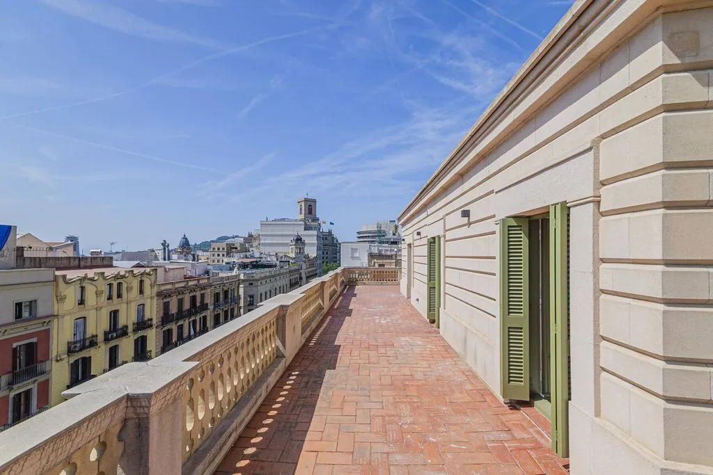 Balcone - Penthouse with Panoramic Views in Dreta de l'Eixample