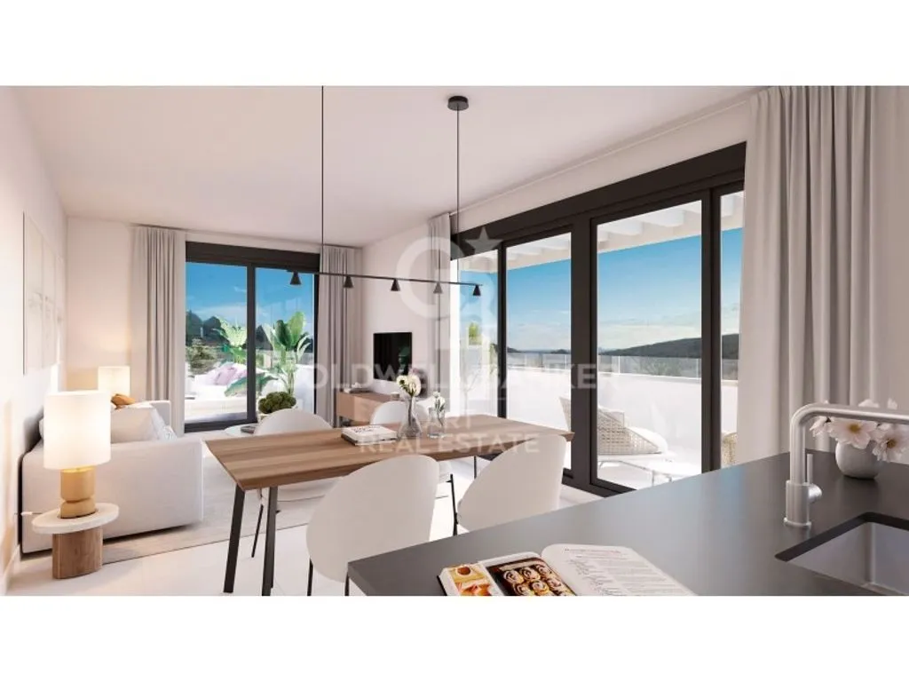 Köök - Luxury Flat with Golf Views in Casares