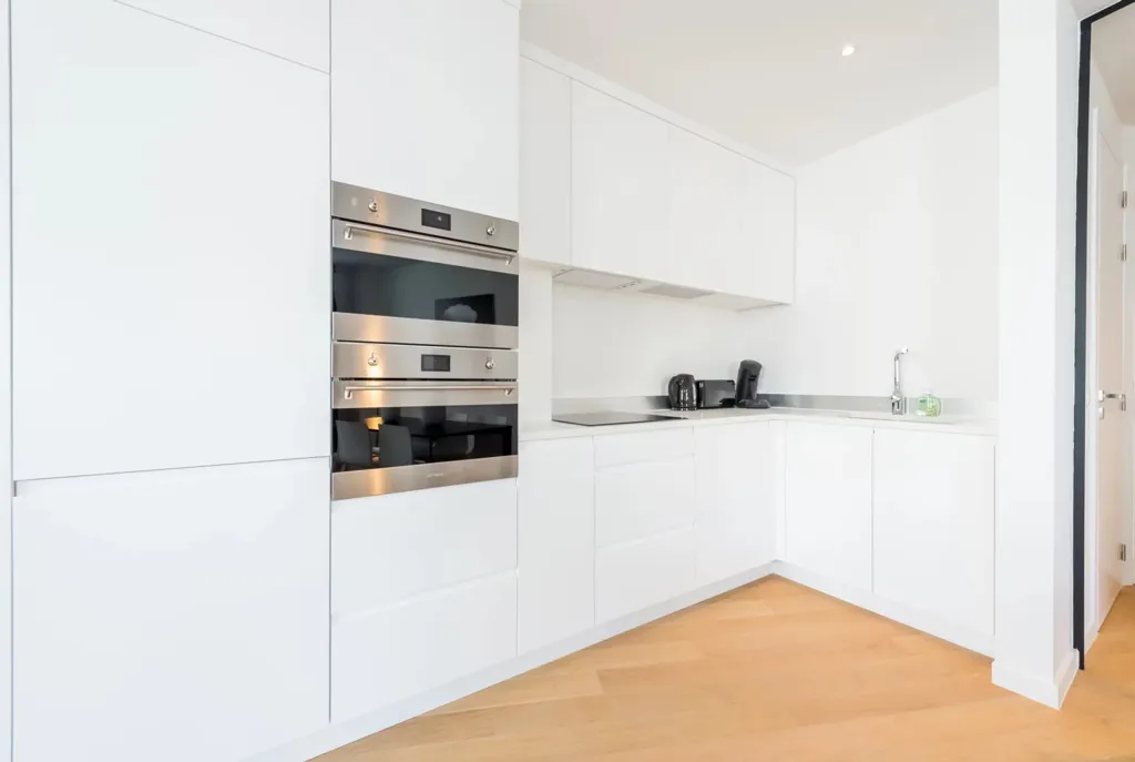 Köök - Unfurnished Duplex with Mezzanine in Ixelles