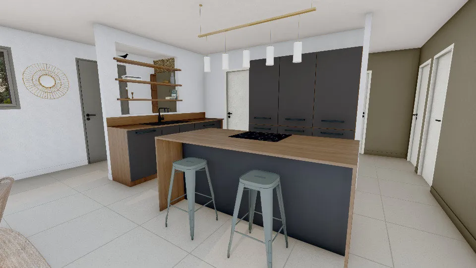 New Build House with Garden in Bégoux