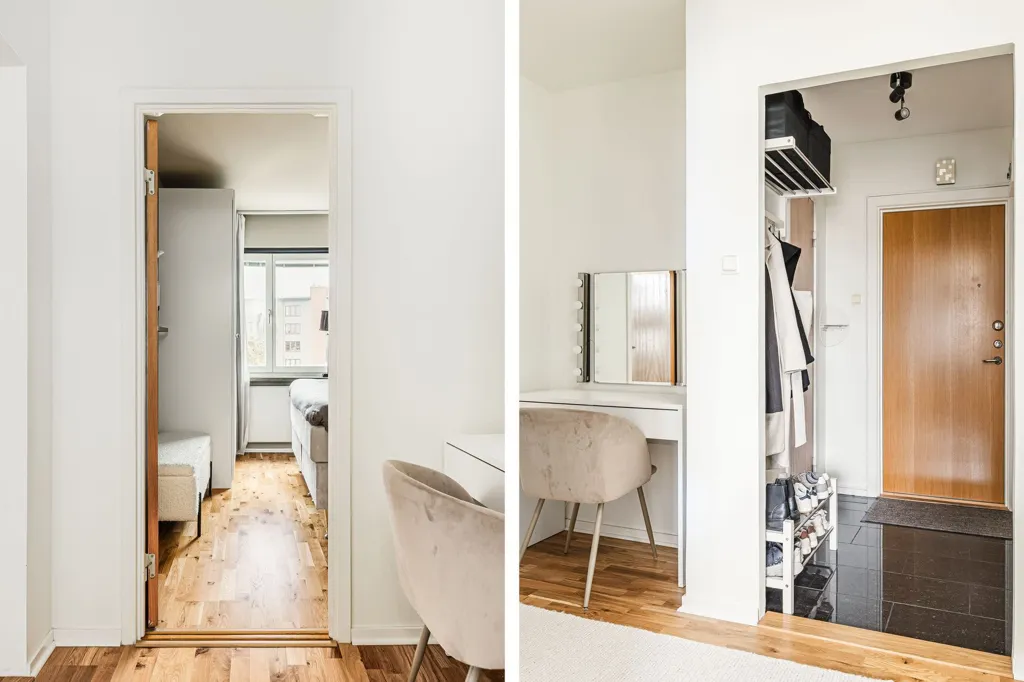 Entrée - Bright 2-Bedroom Apartment with Balcony in Linköping