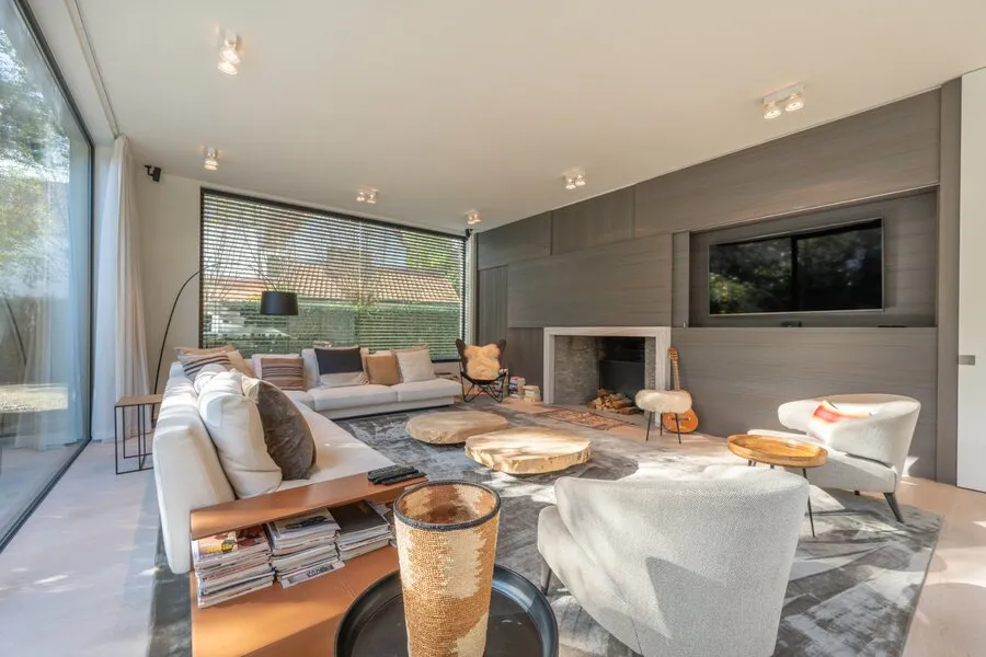 Séjour - Villa avec Terrasse et Vue Jardin près de l'Oude Molen