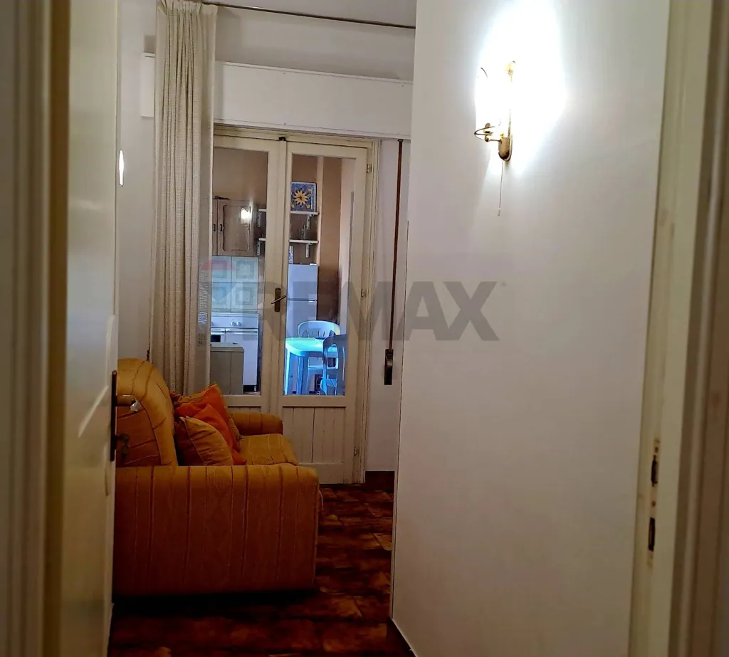 Living Room - Apartment with Sea View in Mondello