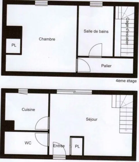 Plaan - Duplex with Parking in Quimper Centre
