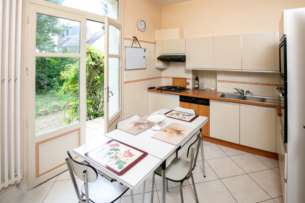 Kitchen - T8 Bourgeois House with Garden in Tours