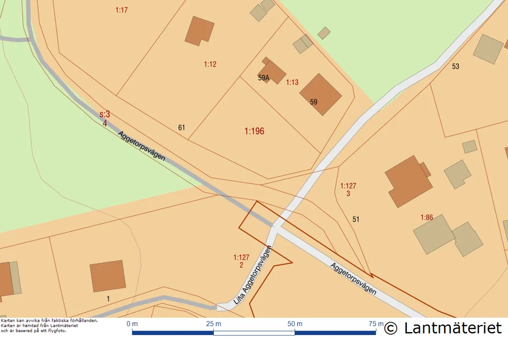 Villa Plot with Nature in Gråbo