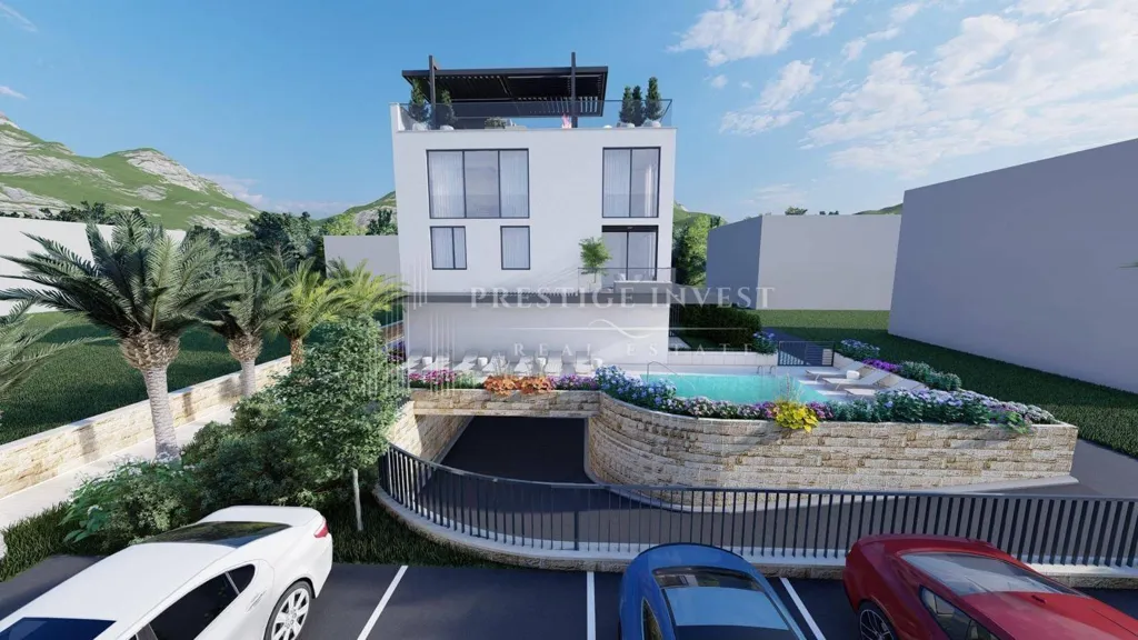 Modern Apartment with Sea View in Sukošan