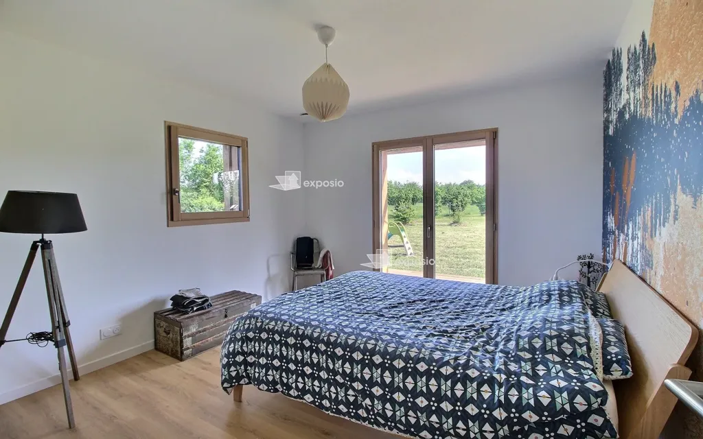 Chambres - Maison Meublée avec Vue Pyrénées à Andoins