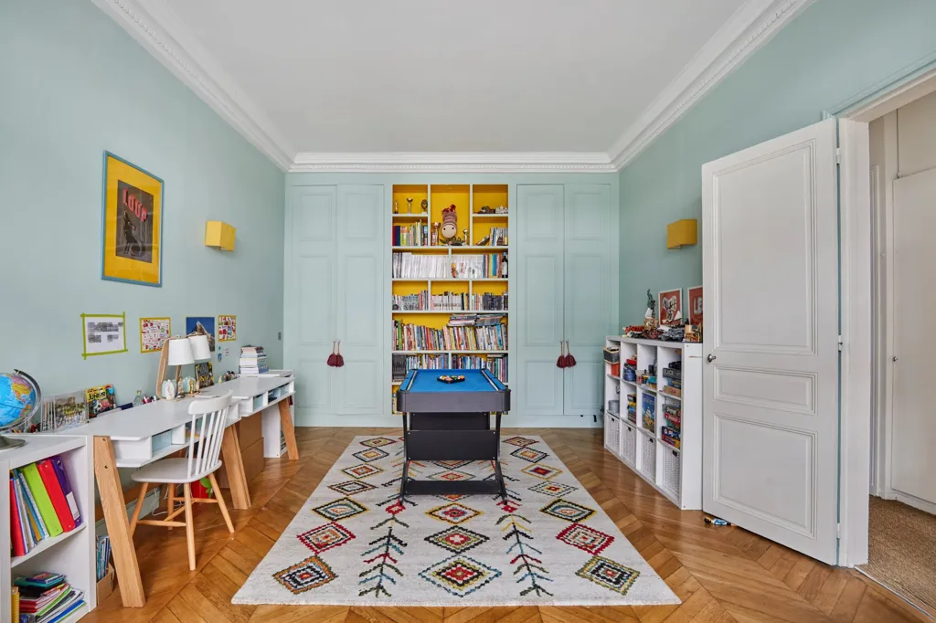 Pièces - Appartement avec Jardin au 16ème Arrondissement de Paris