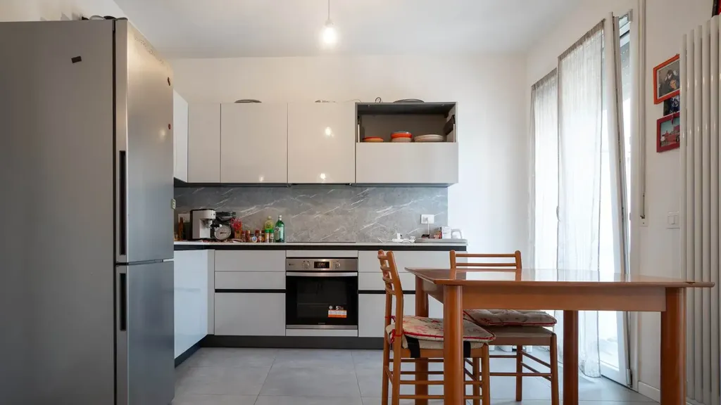 Cucina - Modern Apartment with Balcony in Medicina