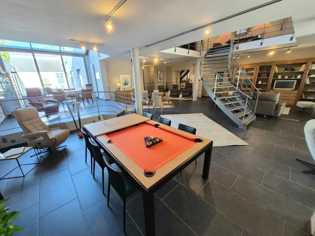 Living Room - Commercial Property with Loft in Mettet