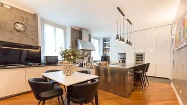 Cuisine - Prestigious Penthouse with Double Parking in Gallarate