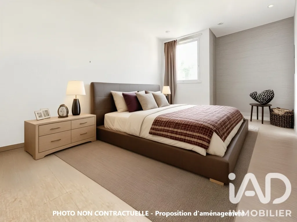 Camere da letto - Secure 4-Bedroom Apartment with Balcony in Gonesse