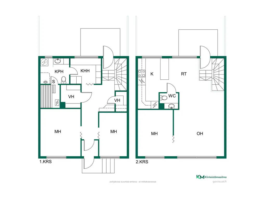 Floor Plan - House in Jyväskylä