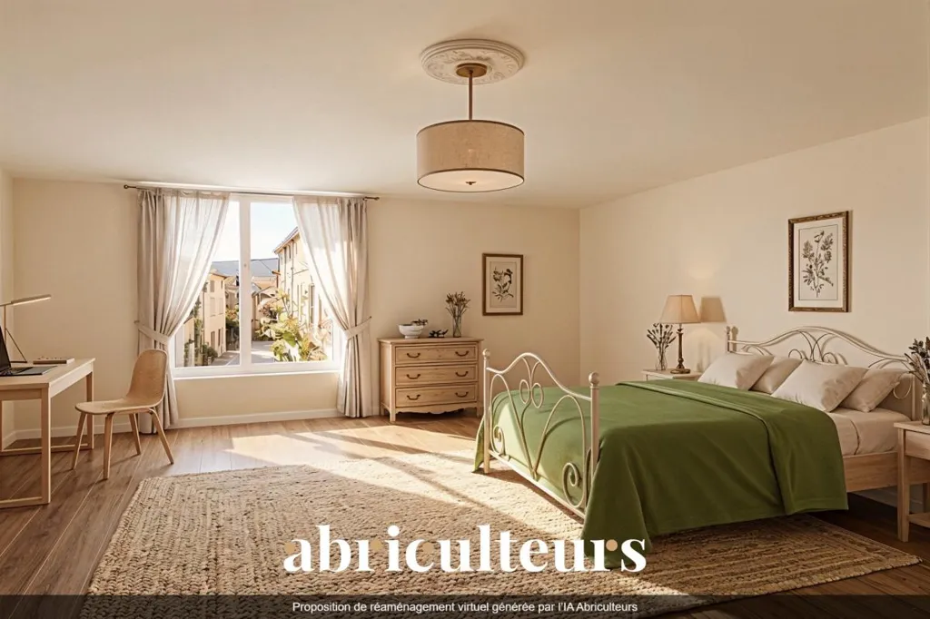 Camere da letto - Duplex with Terrace in Rognes