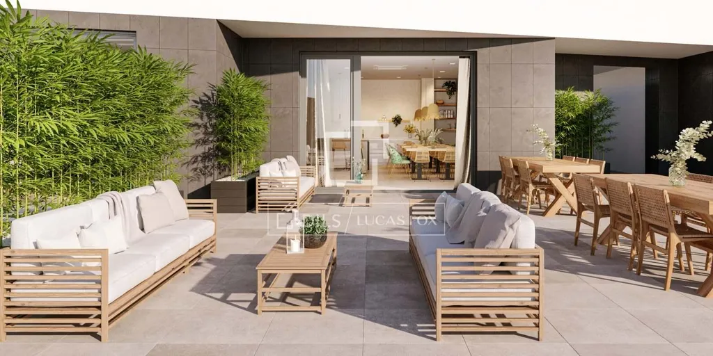 Terrass - New Build Apartment with Pool in Ibiza