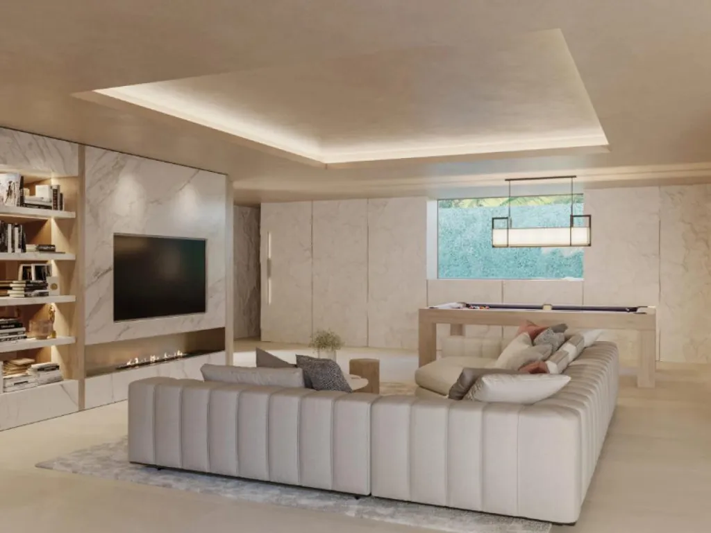 Séjour - Contemporary Villa with Pool in Nueva Andalucía