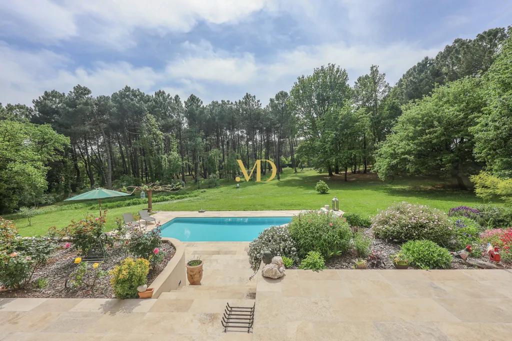 Piscine - Maison avec Parc Boisé à Roussillon