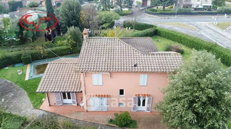 Vue aérienne - Modern Villa with Pool in Loro Ciuffenna
