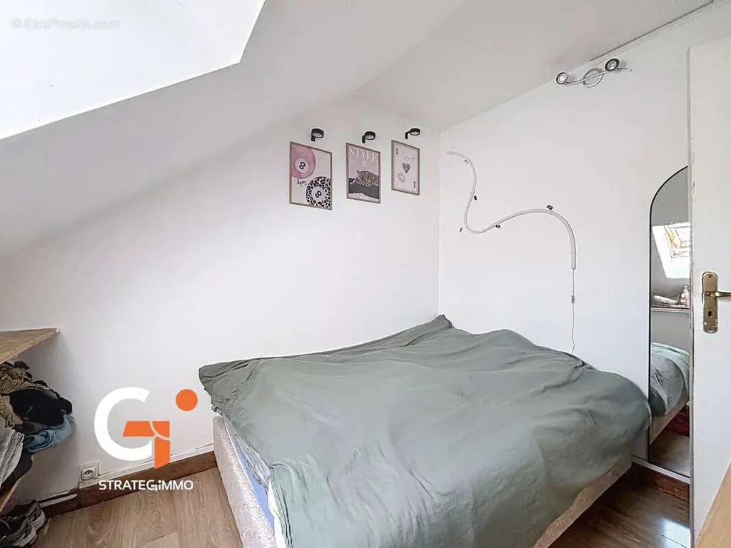 Chambres - Maison 6 pièces à Rouen