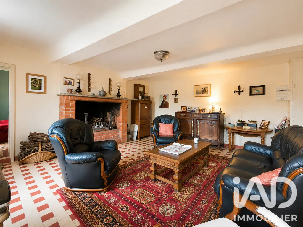Living Room - Character House with Garden in Condé-sur-Vire