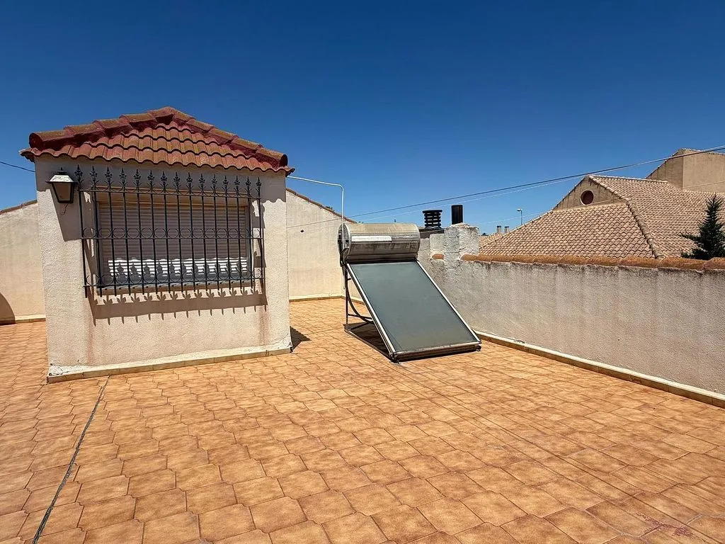 Terrass - Chalet with Pool and Terrace in La Puebla