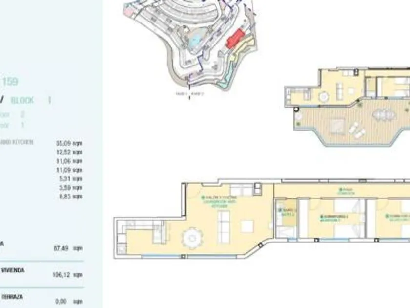 Plan - Penthouses with Sea Views in Águilas