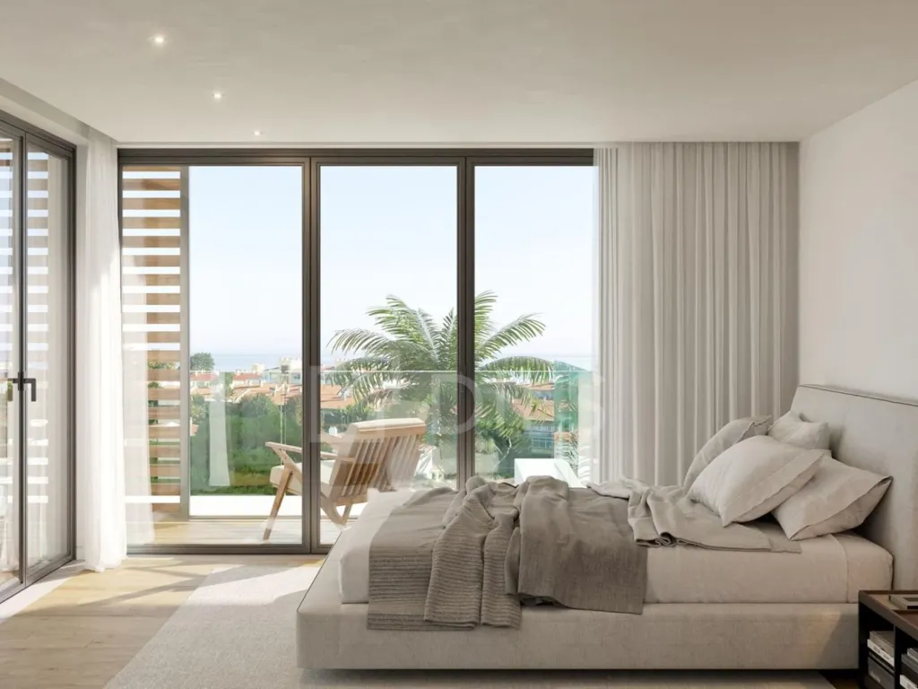 Bedrooms - T4 Apartment with Terrace in Parede, Cascais