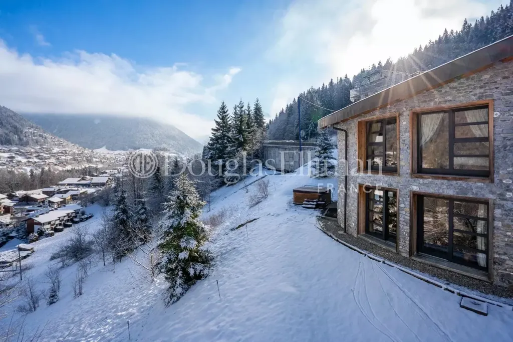 Extérieur - Chalet Moderne avec Vue Panoramique à Morzine