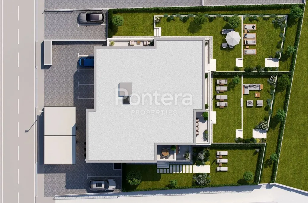Õhuvaade - Luxury Two-Bedroom Apartment with Sea View in Novigrad
