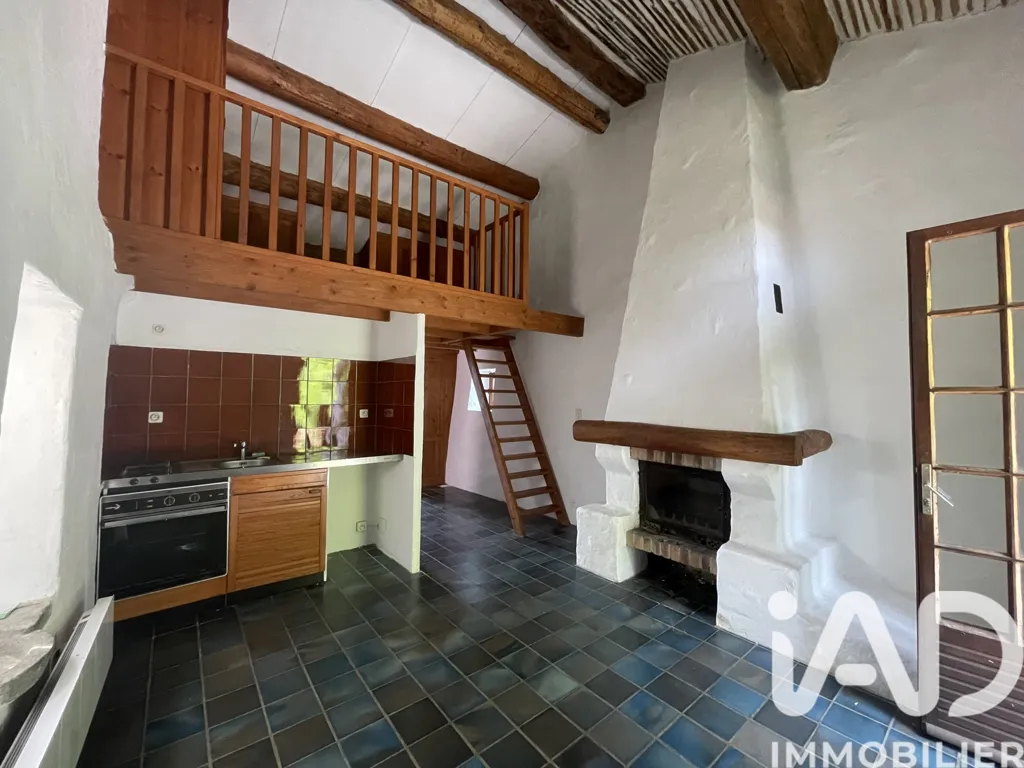 Köök - Village House with Pyrenees View in Limousis