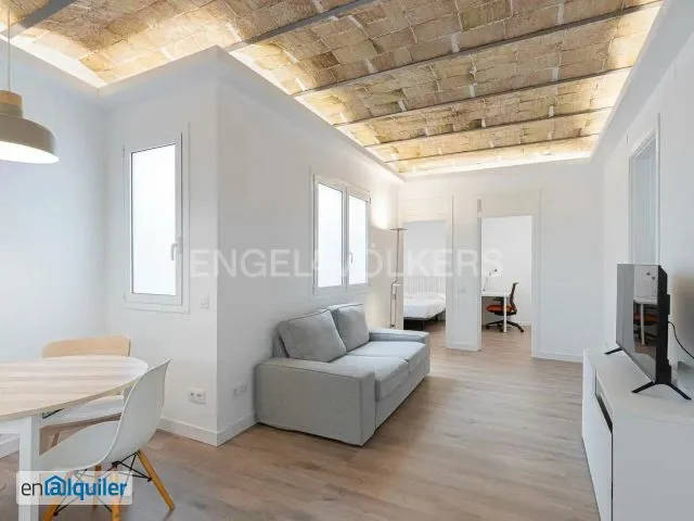 Séjour - Appartement 2 chambres à Barcelona