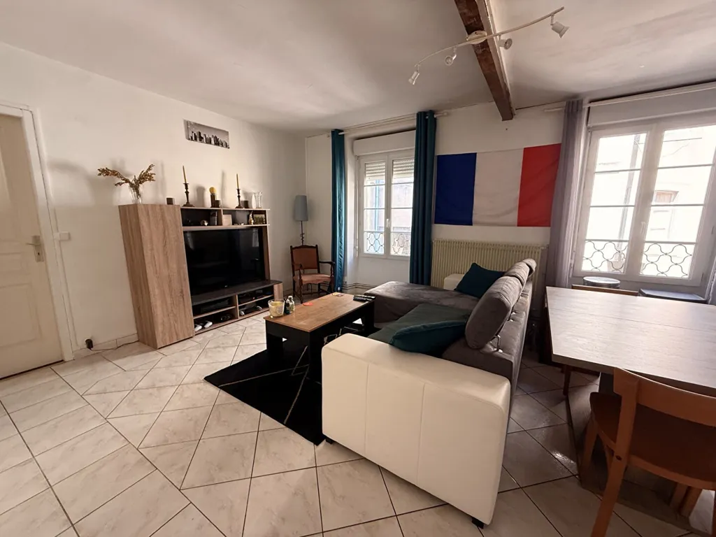 Séjour - Appartement Meublé avec Parking à Carcassonne Centre