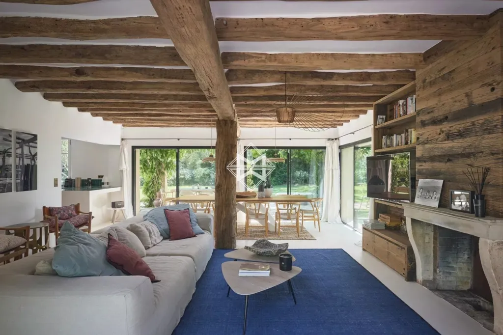 Séjour - Villa avec Piscine près de la Plage
