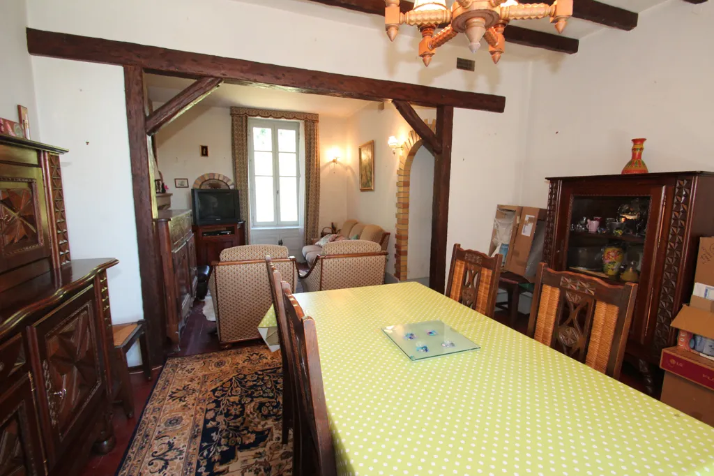 Salle à manger - Maison du 19ème Siècle avec Parc à Champvert