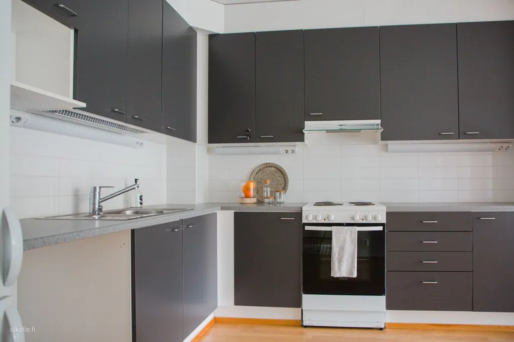 Cucina - Apartment with Balcony in Kuopio