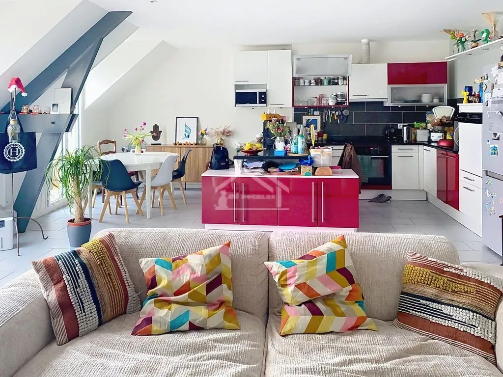 Séjour - Duplex Lumineux avec Terrasse à Antony