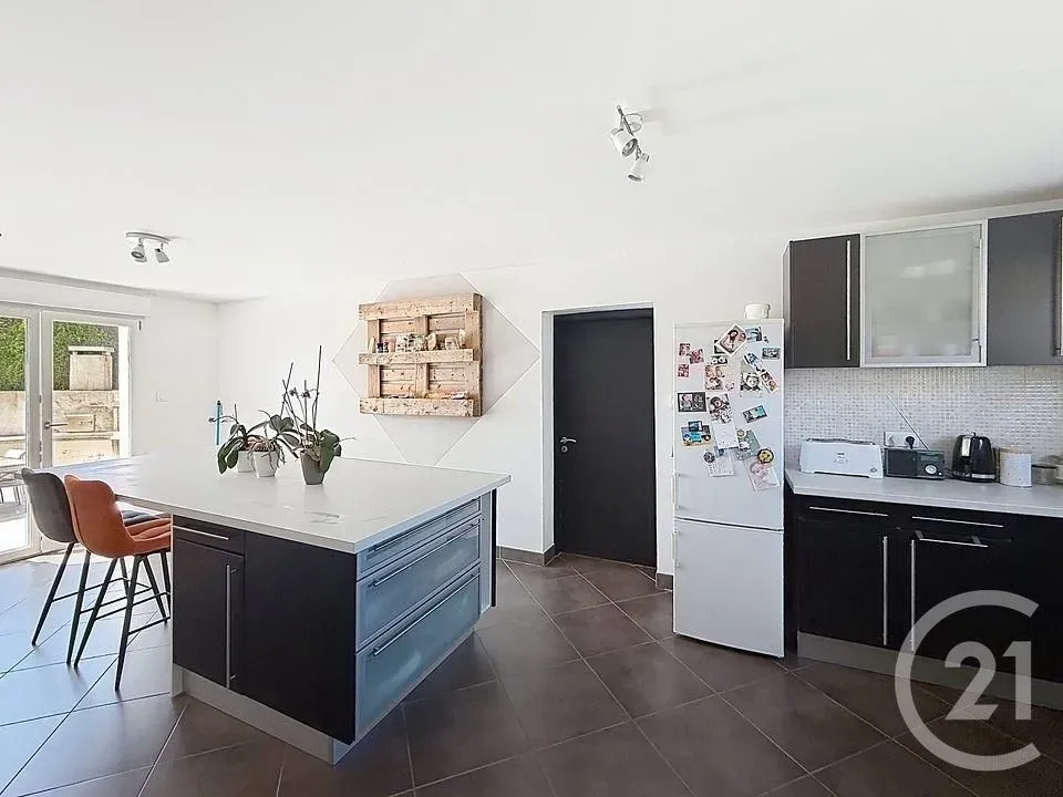 Kitchen - Traditional House with Pool in Saint-Ame